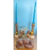 Image 1 : Vintage Pair of Marble Candlesticks Handcrafted W/More Home Decor