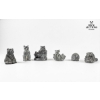 Image 1 : Wildlife Soapstone Sculptures, Wolf Originals and Made in Canada Pieces