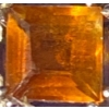 Image 3 : Ben Moss Citrine Diamond Ring 18K White Gold Band 0.355 ct 2.4 Grams