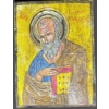 Image 2 : 3 Hand-Painted Religious Wood Plaques