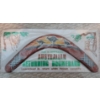 Image 6 : Austrailian Returning Boomerang Penny Game Desk Clock Souvenir Sand Genuine Leather Wallet 
