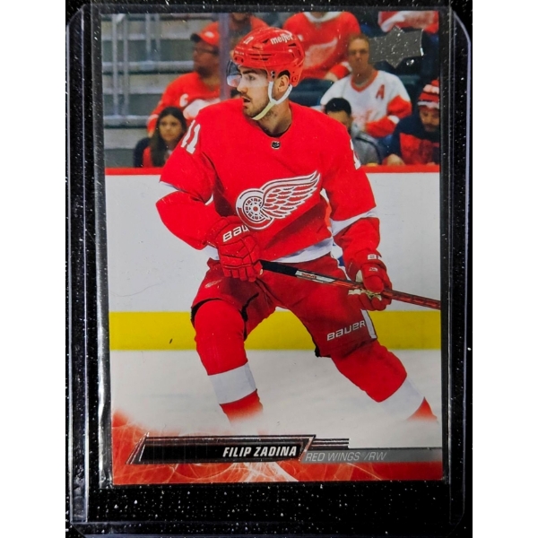 Filip Zadina - 2022-23 Upper Deck "Series 2" #316 *TRIPLE ERROR CARD*