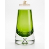 Image 3 : Decorative Sculpture Of The Egyptian Goddess Serket 9''INCHES HEIGHT, Green Glass Vase A Clear.