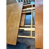 Image 4 : Vintage teak, dining room table. With 2 extensions and 10 padded chairs this is a beautiful peace of