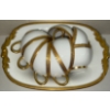 Image 2 : Collectible Classy Limoges France Cups & Saucers w/ Elegant Serving Bowl w/ Gold Trim