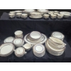 Image 1 : Royal Myotts Crown Dinnerware "The Crowning":  Platter 16 X 13, Plates, Tureens, Teacups, Gravy Boat