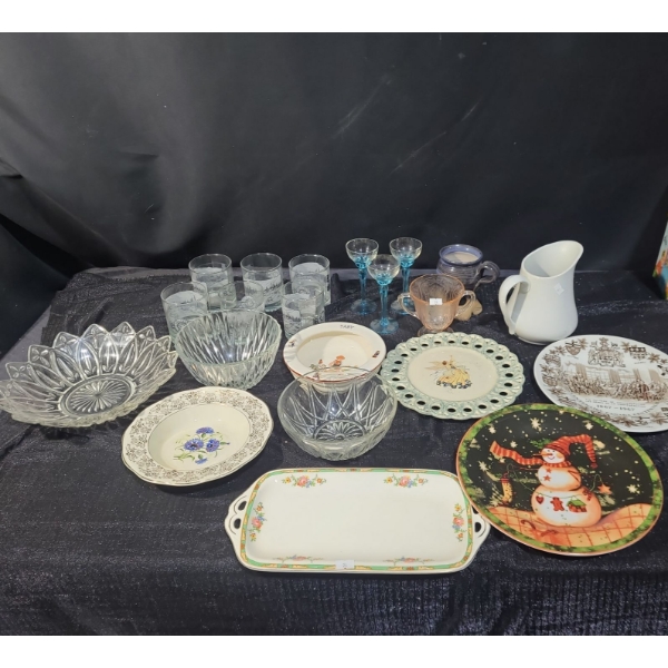 Glassware & Plates