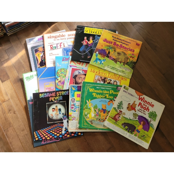 Vinyl Record Collection #5 - Raffi Sharon Louis & Bram & More