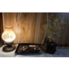 Gorgeous Oil Lamp Electric Light w/ Colorful Spinning Tree Light & Various Bottle Openers 