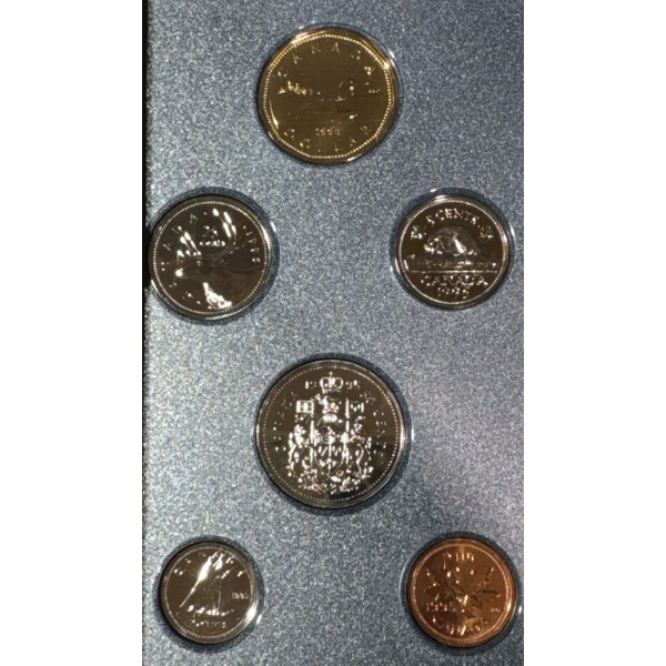 1995 Canadian Specimen Coin Set