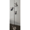 Image 1 : Floor Lamp w/ Foot Control and Three Adjustable Lights 9" Diameter Base, 62 T 