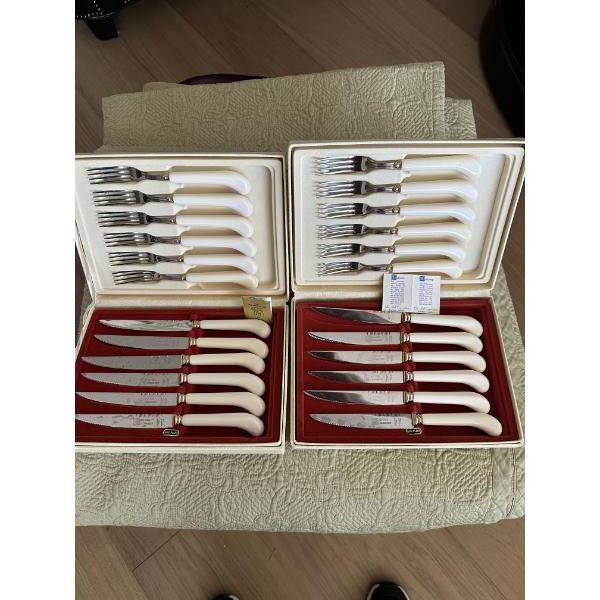French Ivory Cutlery Set