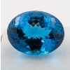Image 1 : 143.88 ct Certified Royal Blue Topaz Gemstone ($40,287 Appraisal)