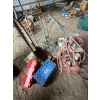 Image 3 : Plastic Pepsi and Coca-Cola pop containers, shovel, dollies chair, frame vintage insulators, and a c