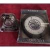 Image 2 : Oilers Clocks (Glass Broken on One of the Clocks)