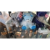 Image 1 : Three Collectible Teddy Bears, & Red Rose Tea Vintage Collectible Whimsickle Figurines