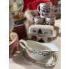 Image 3 : Copin Porcelain Christmas Dinnerware Collection w/ Holiday Compact Disk Tunes