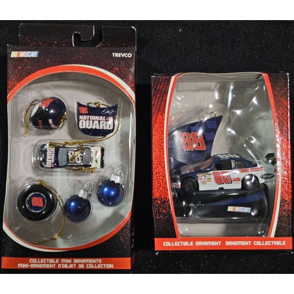 NASCAR National Guard #88 Collectible Ornaments by Trevco