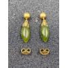 Image 4 : Jade Necklace & Earrings With Sterling Silver