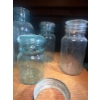 Image 5 :  13 assorted jars ranging from mason fruit jars, perfect seal, Kerr company, nabob, and jewel jar. A