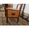 Image 9 : Antique School Desk ( 31"H x 21.5"W x 31"D) and Small Roll Up Desk ( 31"H x 21.5" x 31"D)