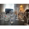 Image 2 : Assortment of Glass and Crystal, Champagne Flats (2), Brandy Snifter (1), Wine Glasses (8), Champagn