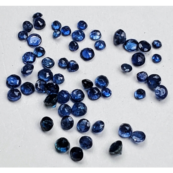 Blue Sapphire Parcel (2.3 ct total, 1.25 mm)