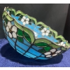 Image 3 : Tiffany Style Baby Blue Handmade Lamp Shade