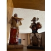 Image 2 : Intricate Mexican Paper Mache Figures (4), Largest 12 In Tall 
