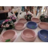 Image 1 : ceramic planters, silk flower arrangements and more