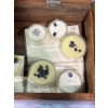Image 3 : Collection of Unauthenticated Loose Gemstones in a Wooden Box