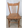 Image 2 : 3 Wooden Child-Size Chairs With Candle Holder Accents