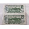 Image 5 : 3 uncut 1:2 Canadian 1973 $1.00 Bills Prefix: EAX BAX BFD
