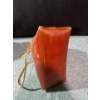 Image 8 : Birch Bark Bag (9"w x 7"tall)w/Indigenous Bead Work & Wooden Handle Paring Knife