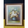 Image 2 : Original Oil Painting on Canvas " Bouquet of Beauty" Artist Signed