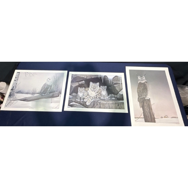 Alex Halliburton The Intrusion Print, Silent Sentinel Print, Down From The Tundra Print