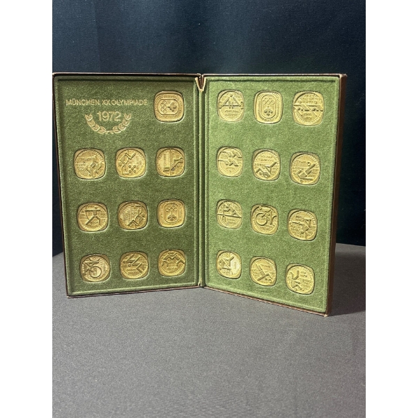 Munchen XX Olympiade 1972 Coin Collection