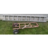 Image 1 : 10 Foot Aluminum Extension Ladder - Extends to 20 Feet w/ Heavy Duty Dolly