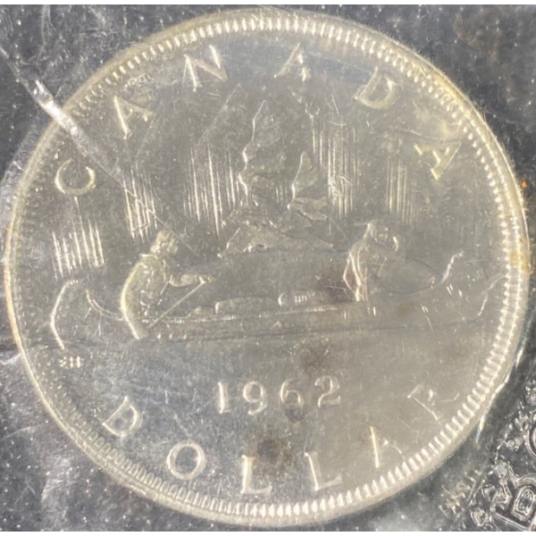 1962 Canadian Silver Dollar