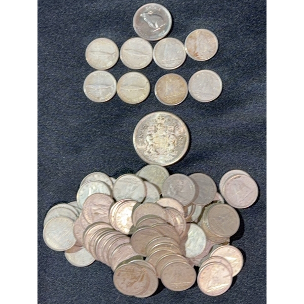Unique Vintage Canadian Coins