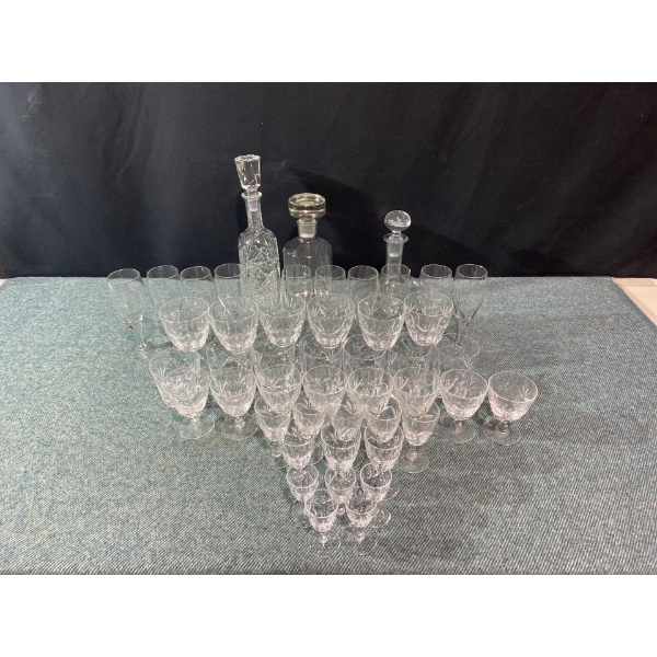 Crystal Glasses & Decanters