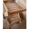 Image 4 : Wooden Outdoor Garden Cart 24 W, 27 D, 28 T (Top is Removeable Tray)