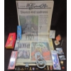 Image 1 : Goodbye England Rose Newspaper Article + Estate pins, Queens Jubilee Copper Coin & More