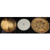 Image 2 : Decorative Pillows and Gilded Serving Set
