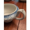 Image 5 : Antique Ridgways Venetian Pattern China Dish Set - 2 Soup Taurines Platters Plates & More