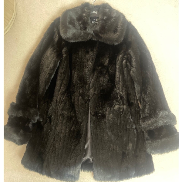 Vintage Medium Sized Fur Coat  (Novelite Brand)