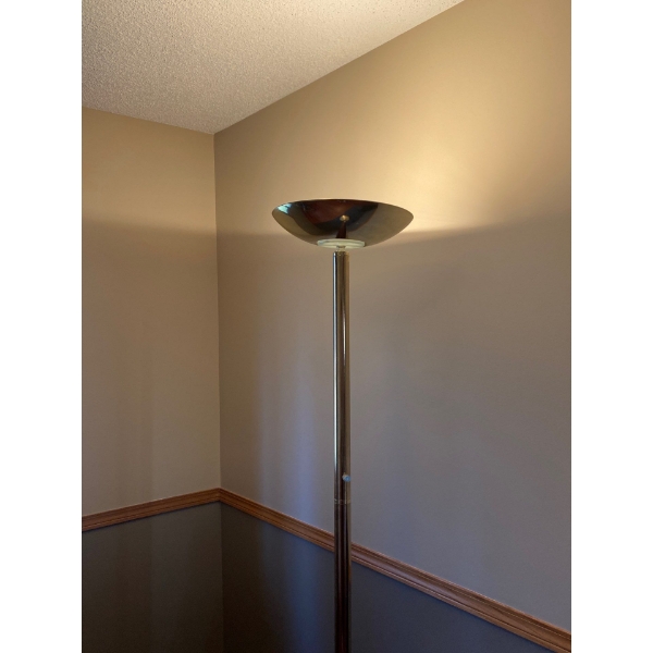 Brass Floor Lamp 73" Tall - Tested 