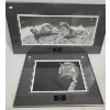 Image 1 : Numbered Prints 682/1968 "Pair Bond" 29.5 x 15.5,  219/500 "Dire" 20.5 x 16.5, Artist Owen Garratt