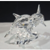 Image 5 : Swarovski 1990 Annual Edition "Lead Me" The Dolphins (3"T & 5"L)