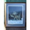 Image 1 : Dale Fitzgerald 255/350 wolf painting 24x34